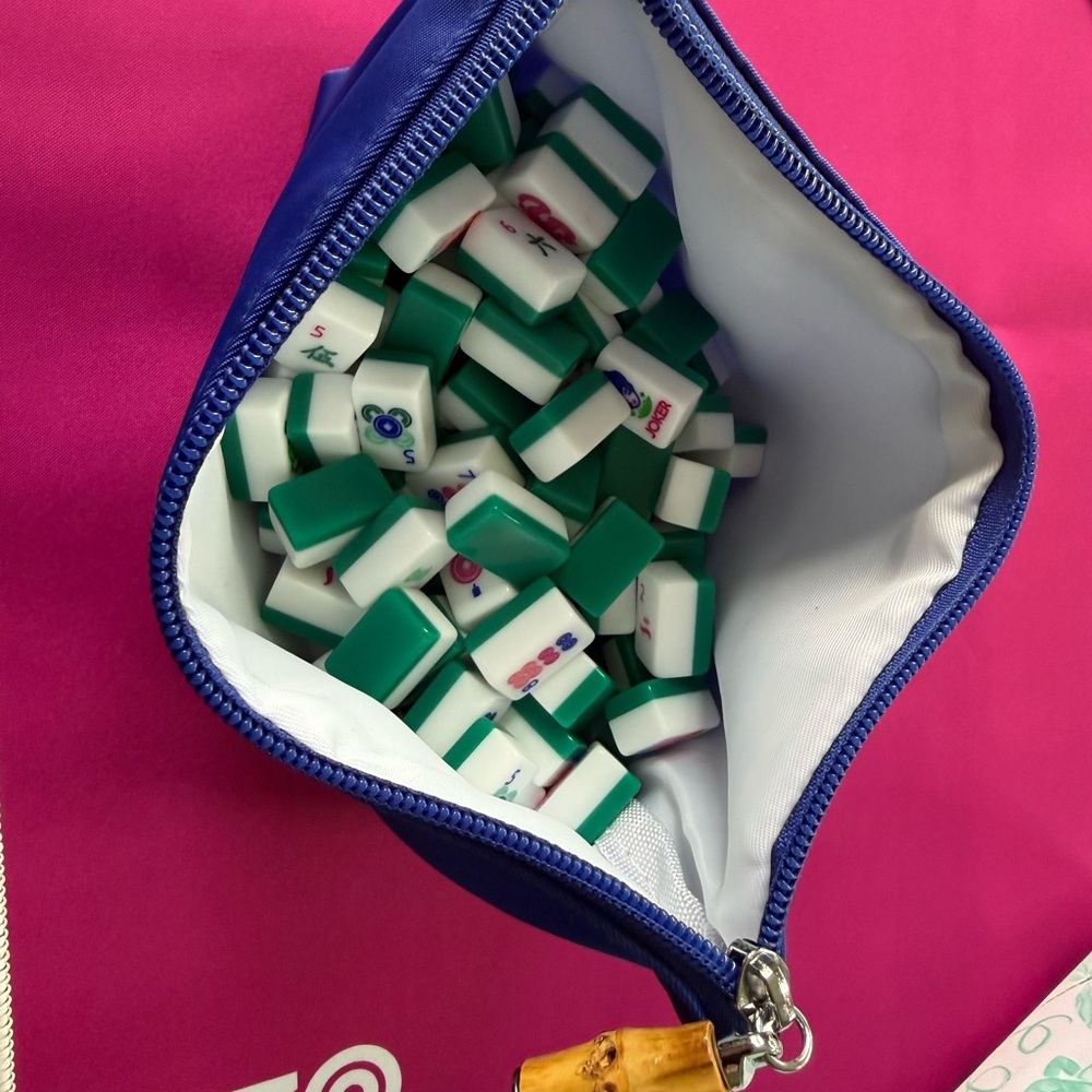 Oh My Mahjong Palm Beach Mahjong Travel Set - Used - Picture 7 of 15